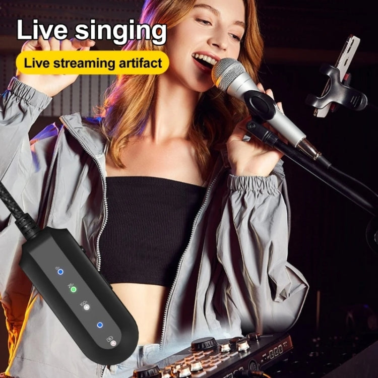 T300 Singing Practice Live Vocal Processor Bluetooth Receiver - Live Sound Effects Processors by PMC TechLife | Online Shopping South Africa | PMC TechLife | Buy Now Pay Later Mobicred