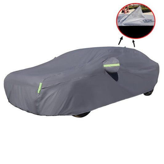 SUV Car EVA Plus Velvet Thickened Heat Insulation Sunshade With Shark Fin, Size: XL 5.11x1.95x1.75 - PE Material by PMC Jewellery | Online Shopping South Africa | PMC Jewellery | Buy Now Pay Later Mobicred