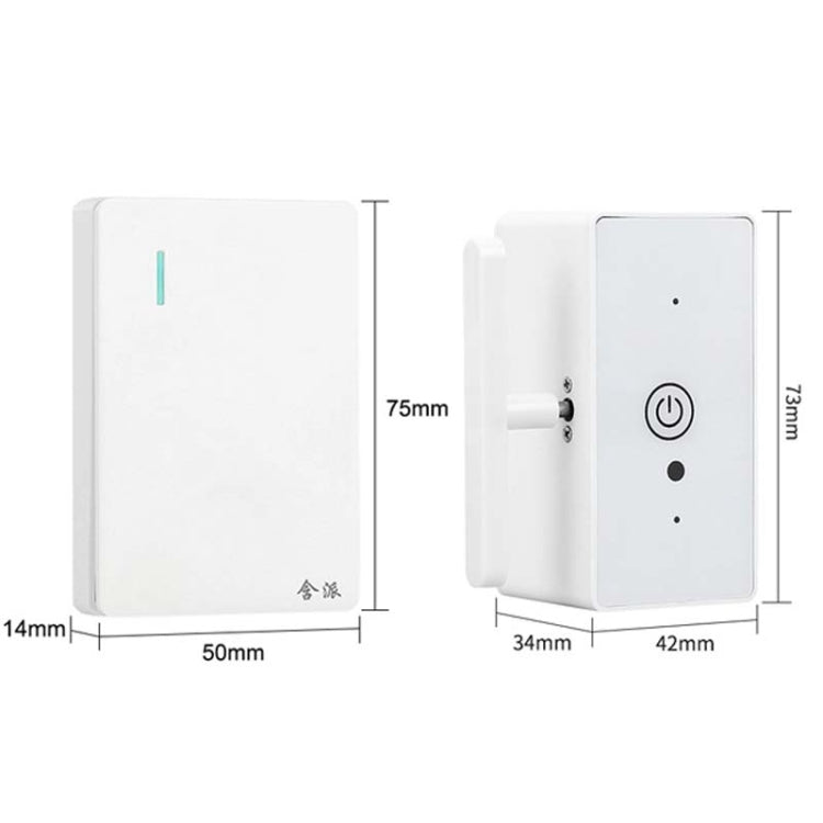HanPai Heightened Intelligent Remote Control Home Use No Wiring Lazy Lights Off Tool(RF Model White) - free shipping - PMC TechLife - Order now!