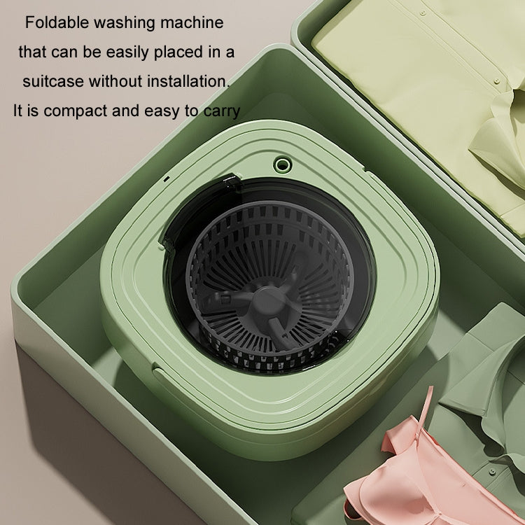 Fully Automatic Mini Foldable Washing Machine With Dehydration Function, Size: AU Plug(Blue) - free shipping - PMC TechLife - Order now!