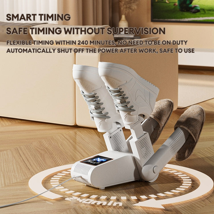 UV Antibacterial LED Touch Intelligent Constant Temperature Shoe Dryer, Spec: EU Plug(Green) - free shipping - PMC TechLife - Order now!