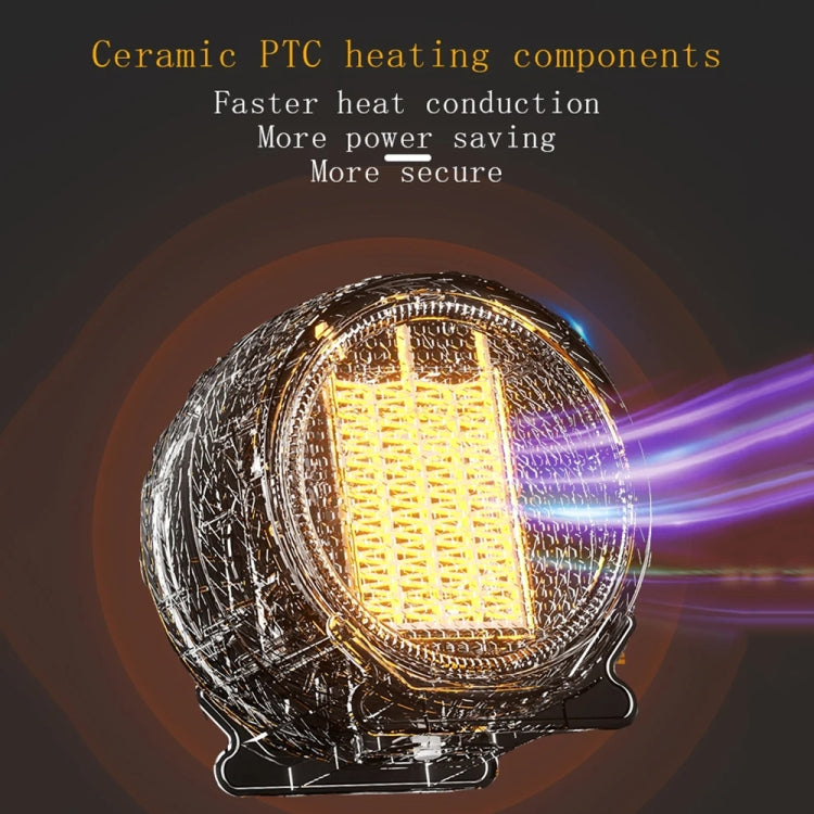 1800W Desktop High-power Two-speed Heater Household Fast Heating Heater, Spec: US Plug(White) - Electric Heaters by PMC TechLife | Online Shopping South Africa | PMC TechLife | Buy Now Pay Later Mobicred