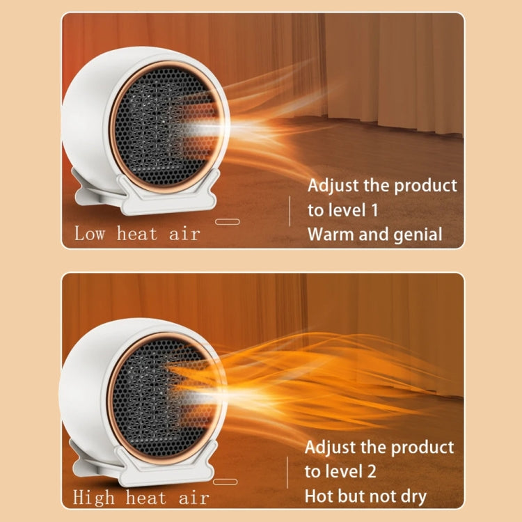 1800W Desktop High-power Two-speed Heater Household Fast Heating Heater, Spec: US Plug(White) - Electric Heaters by PMC TechLife | Online Shopping South Africa | PMC TechLife | Buy Now Pay Later Mobicred