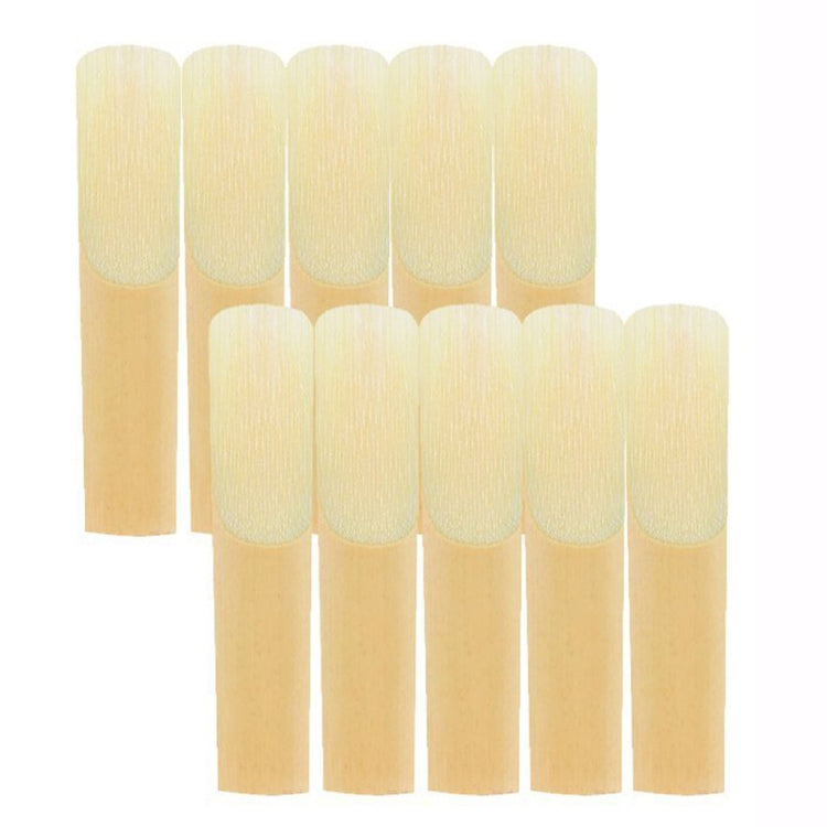 10pcs /Set Alto Saxophone Reeds(No. 2.5) - Wind Instrument Accessories by PMc TechLife | Online Shopping South Africa | PMc TechLife | Buy Now Pay Later Mobicred