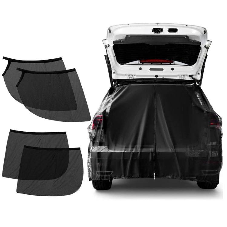 Car Rear Trunk Ventilation Shade Anti-mosquito Screen Cover, Size: L(Set) - Window Foils & Solar Protection by PMC TechLife | Online Shopping South Africa | PMC TechLife | Buy Now Pay Later Mobicred