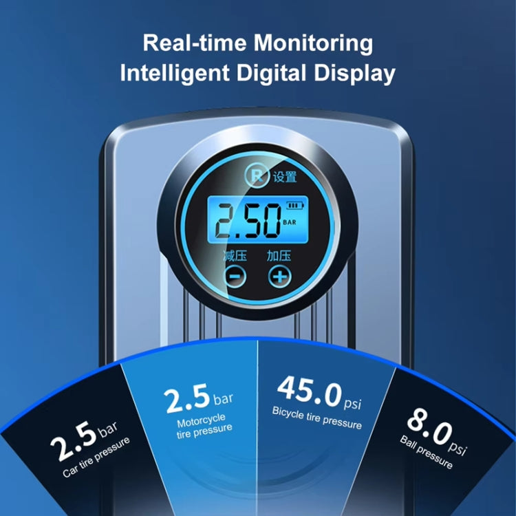 Car Portable Mini Digital Display High Power Multifunctional Inflatable Pump, Model: Wired - Inflatable Pump by PMC TechLife | Online Shopping South Africa | PMC TechLife | Buy Now Pay Later Mobicred
