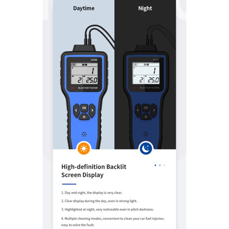 OBDResource 5V/12V Automotive Fuel Injector Custom Settings Dual Head Tester - free shipping - PMC TechLife - Order now!