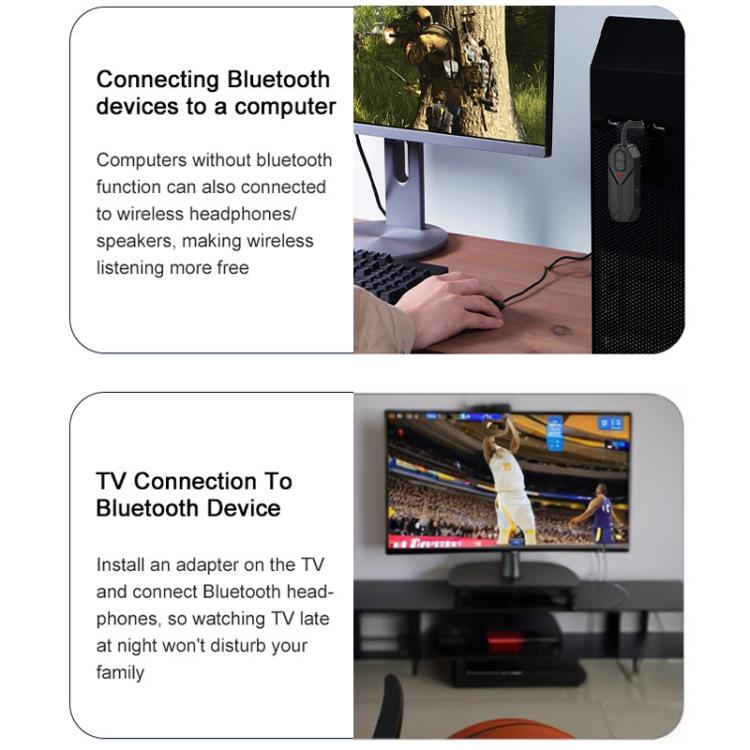 2 In 1 Aux Car Bluetooth 5.4 Audio Receiver Transmitter - free shipping - PMC TechLife - Order now!