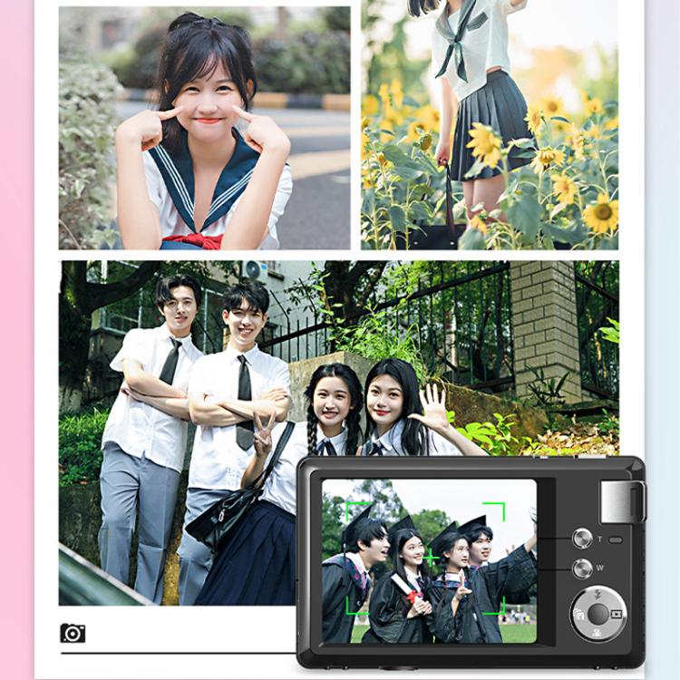 4K HD 3.0-Inch IPS Screen Autofocus HD Digital Camera Student DV Camera SLR(White) - Video Cameras by PMC TechLife | Online Shopping South Africa | PMC TechLife | Buy Now Pay Later Mobicred