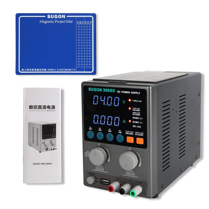 SUGON 3005D 4 Digital Display Power Supply Meter High Power Regulated Power Supply US Plug - Power Supply by SUGON | Online Shopping South Africa | PMC Jewellery | Buy Now Pay Later Mobicred