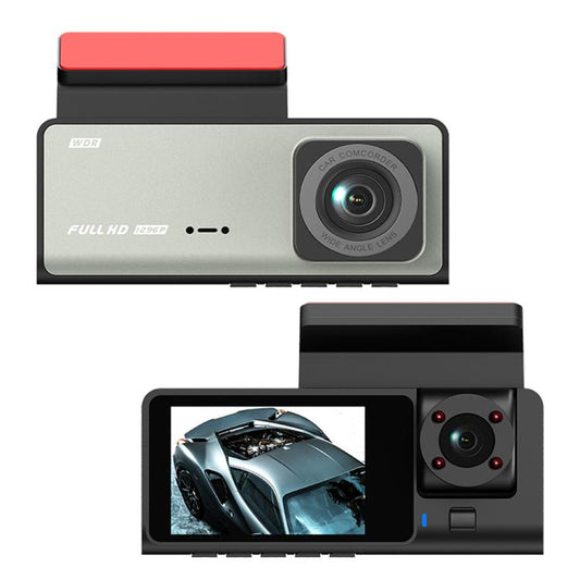 G71 HD 1080P Three-Lens 2.0-Inch Infrared Night Vision Driving Recorder, Spec: No WIFI - Car DVRs by PMC Jewellery | Online Shopping South Africa | PMC Jewellery | Buy Now Pay Later Mobicred