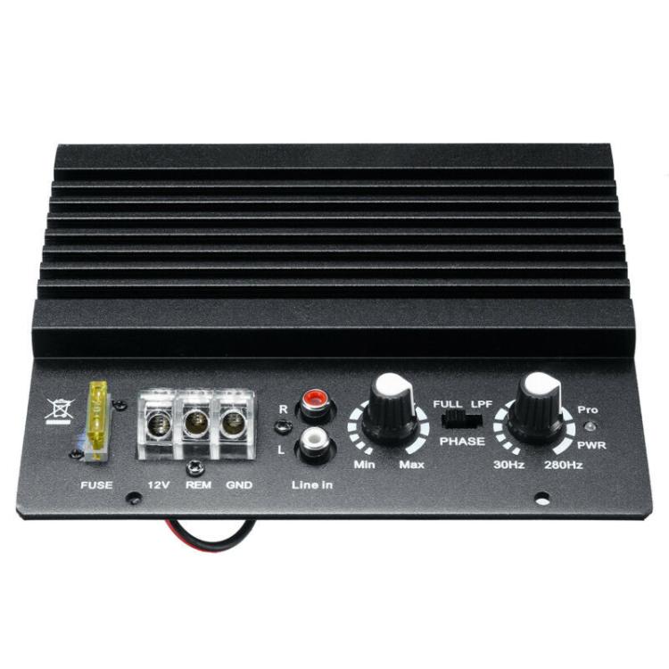 PS-200 12V 600W Car Single Bass Amplifier Board High Power Car Audio Module - Breadboard / Amplifier Board by PMC TechLife | Online Shopping South Africa | PMC TechLife | Buy Now Pay Later Mobicred