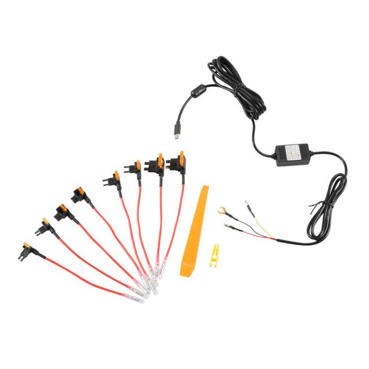 Car Driving Recorder Parking Monitoring 3A Step-down Cable Set, Specifications: Type-C 3 Wires - Accessories by PMC Jewellery | Online Shopping South Africa | PMC Jewellery | Buy Now Pay Later Mobicred