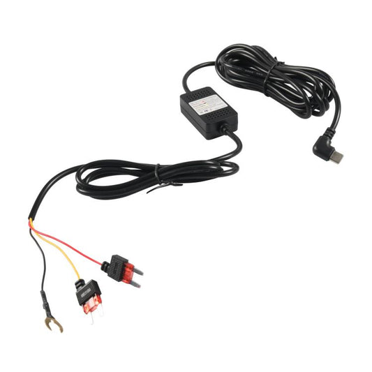 Car Driving Recorder Parking Monitoring 3A Step-down Cable Set, Specifications: Elbow Type-C - Accessories by PMC Jewellery | Online Shopping South Africa | PMC Jewellery | Buy Now Pay Later Mobicred