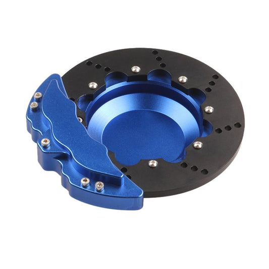 Car All-Aluminum Brake Disc Ashtray, Size: Rotating(Blue Black Edge) - Ashtrays by PMC Jewellery | Online Shopping South Africa | PMC Jewellery | Buy Now Pay Later Mobicred