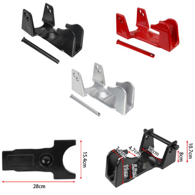 Coupler Gooseneck Hitch Trailer Lock For Heavy Trailer Transporter RV, Color: Silver + Key Lock - Towing Bars by PMc TechLife | Online Shopping South Africa | PMc TechLife | Buy Now Pay Later Mobicred