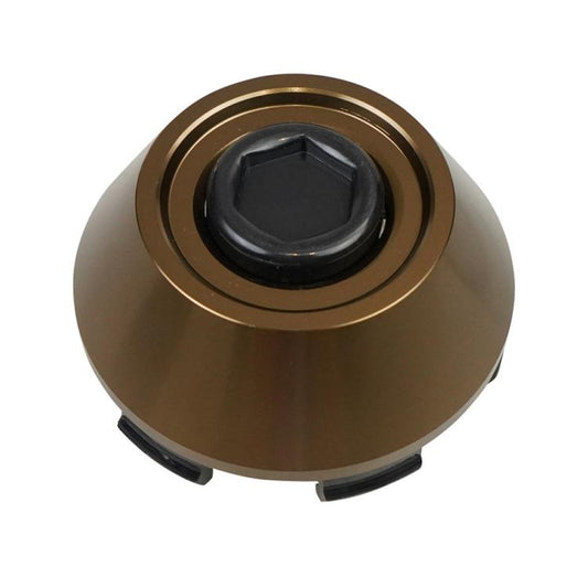 61mm B-type Wheel Center Cap For CE28 SE37 RAYS(Copper) - Wheels Tires & Parts by PMC Jewellery | Online Shopping South Africa | PMC Jewellery | Buy Now Pay Later Mobicred