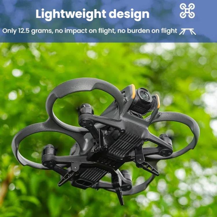 For DJI Avata 2 BRDRC Folding Height Enhanced Landing Gear Gimbal Protective Kickstand(Black Orange) - free shipping - PMC TechLife - Order now!