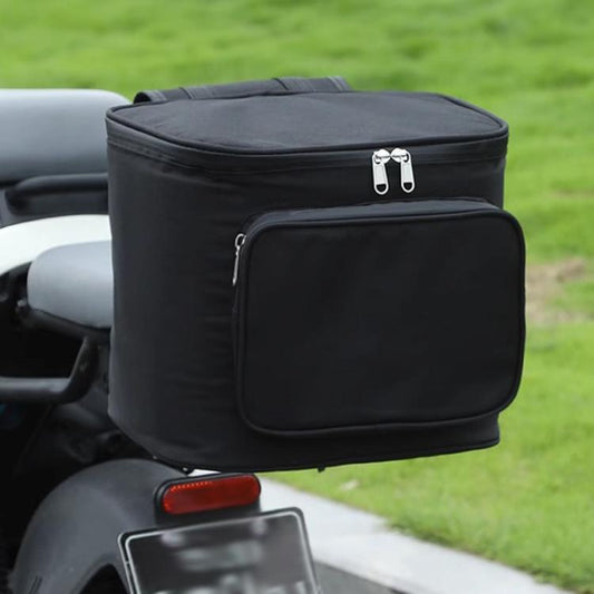 Electrical Motorcycle Waterproof Rear Backrest Hanging Bag Large Capacity Helmet Storage Bag(Black) - Bags & Luggages by PMC Jewellery | Online Shopping South Africa | PMC Jewellery | Buy Now Pay Later Mobicred