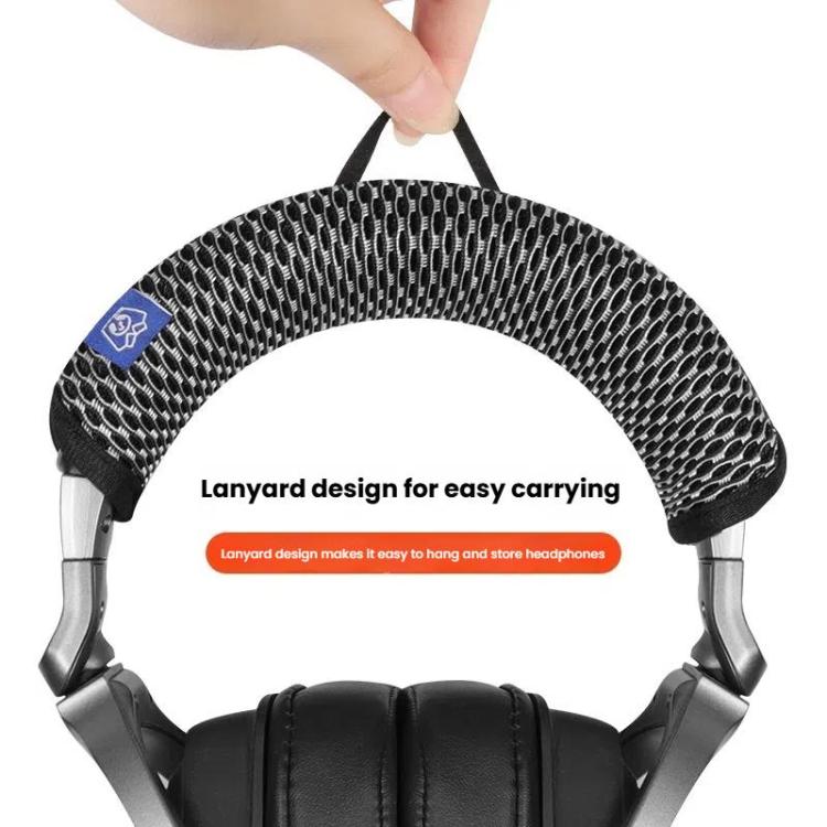 For ASUS ROG Delta S Headphone Head Beam Cover Headband Cushion(White Grid) - Earmuff & Pad by PMc TechLife | Online Shopping South Africa | PMc TechLife | Buy Now Pay Later Mobicred
