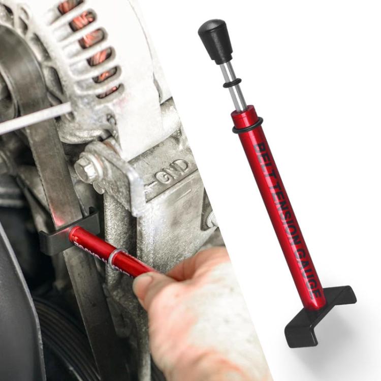 Motorcycle Belt Tension Test Tool For Belt Replacement / Adjustment Or Wheel Repair(Red) - Motorcycle Maintenance Tools by PMc TechLife | Online Shopping South Africa | PMc TechLife | Buy Now Pay Later Mobicred