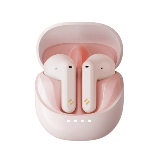 Havit E9 Semi-In-Ear ENC Noise Reduction Wireless Bluetooth Earphones, Color: Pink-Flagship Edition - Bluetooth Earphone by Havit | Online Shopping South Africa | PMC Jewellery | Buy Now Pay Later Mobicred