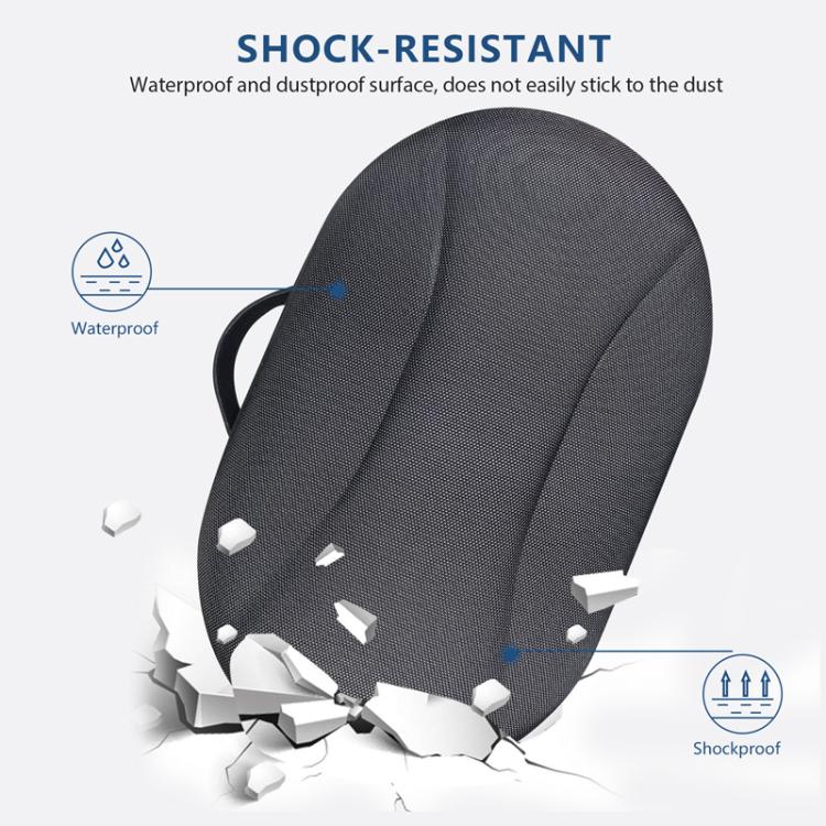 For Meta Quest 3 VR Glasses Storage Case EVA Anti-Pressure Hard Shell Storage Bag(Light Gray) - VR Accessories by PMC TechLife | Online Shopping South Africa | PMC TechLife | Buy Now Pay Later Mobicred