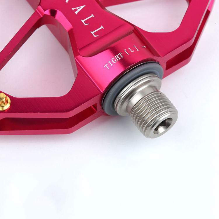 RACEWORK D029 CNC Triple Bearing Hollow Anti-slip Bicycle Pedals(Black) - free shipping - PMc TechLife - Order now!