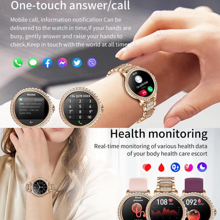 Bluetooth Calling AI Voice Assistant Life Waterproof Sports Smartwatch, Color: Black Silicone Strap - free shipping - PMC TechLife - Order now!