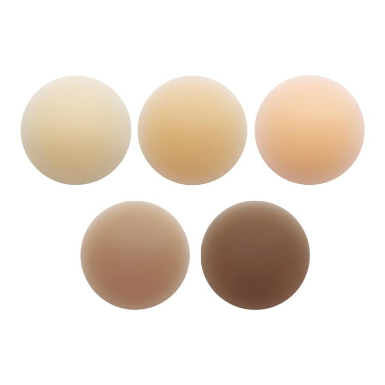 Ultra-thin Invisible Anti-bump Silicone Breast Stickers, Size: 8cm(Rusty skin) - free shipping - PMc TechLife - Order now!