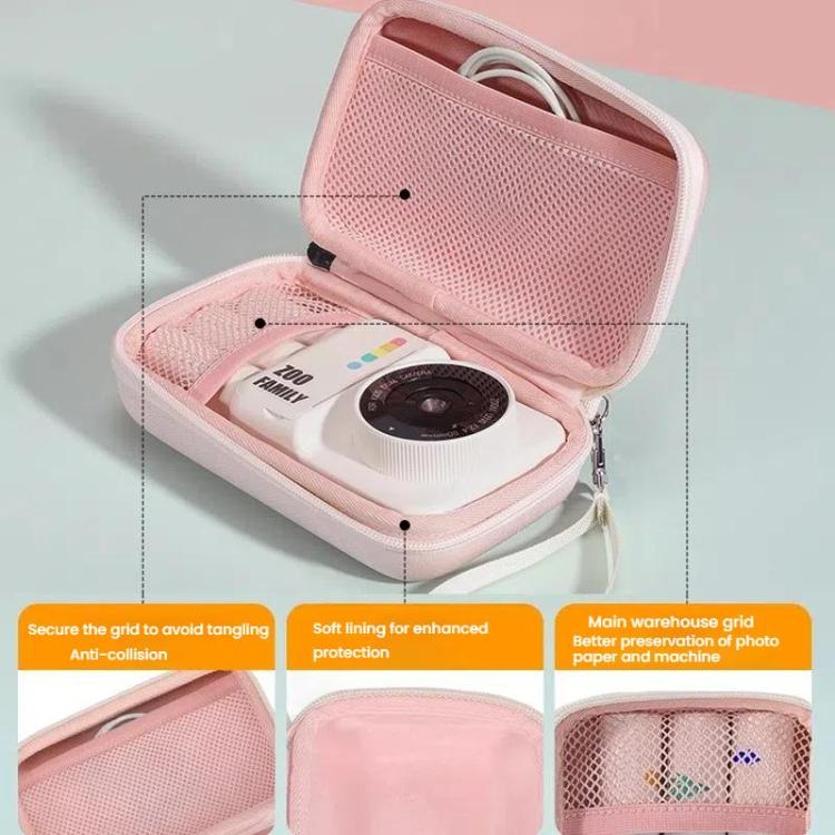 Cwatcun D204 Small Convenient Microslice Storage Bag Compact Digital Camera Waterproof Hard Case(Black) - free shipping - PMC TechLife - Order now!