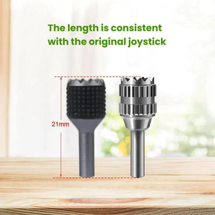 For DJI Mavic 4 Pro / RC Pro 2 Remote Controller Joystick Stainless Steel Thumb Rocker 1pair Silver - free shipping - PMC TechLife - Order now!