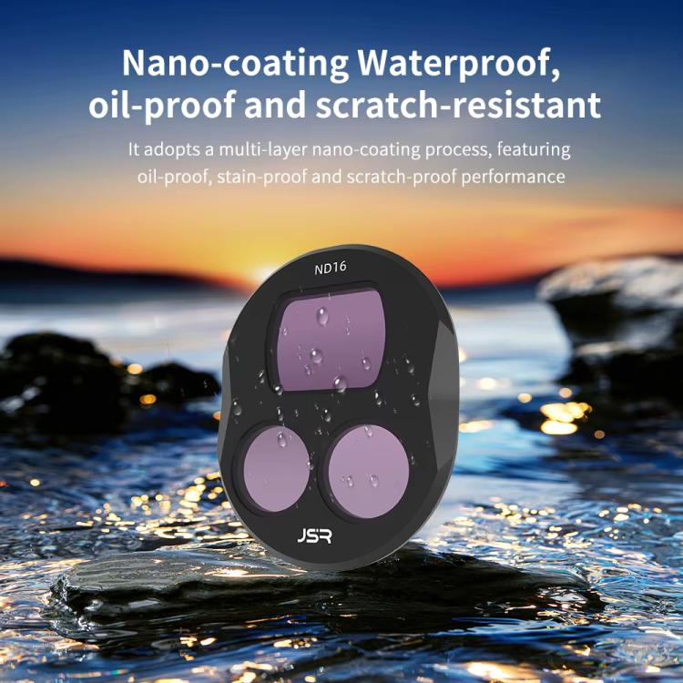 For DJI Mavic 4 Pro JSR Filter Lens Protector, Style: ND8+ND16+ND32+ND64 - free shipping - PMC TechLife - Order now!