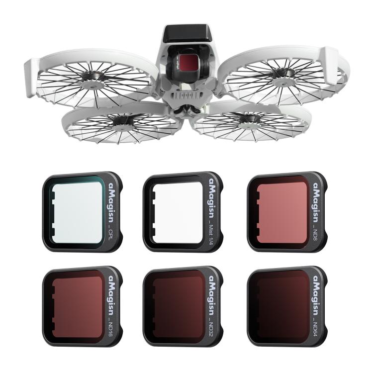 For DJI Flip aMagisn Filter Lens Accessories, Spec: ND8+ND16+ND32+ND64 - free shipping - PMC TechLife - Order now!
