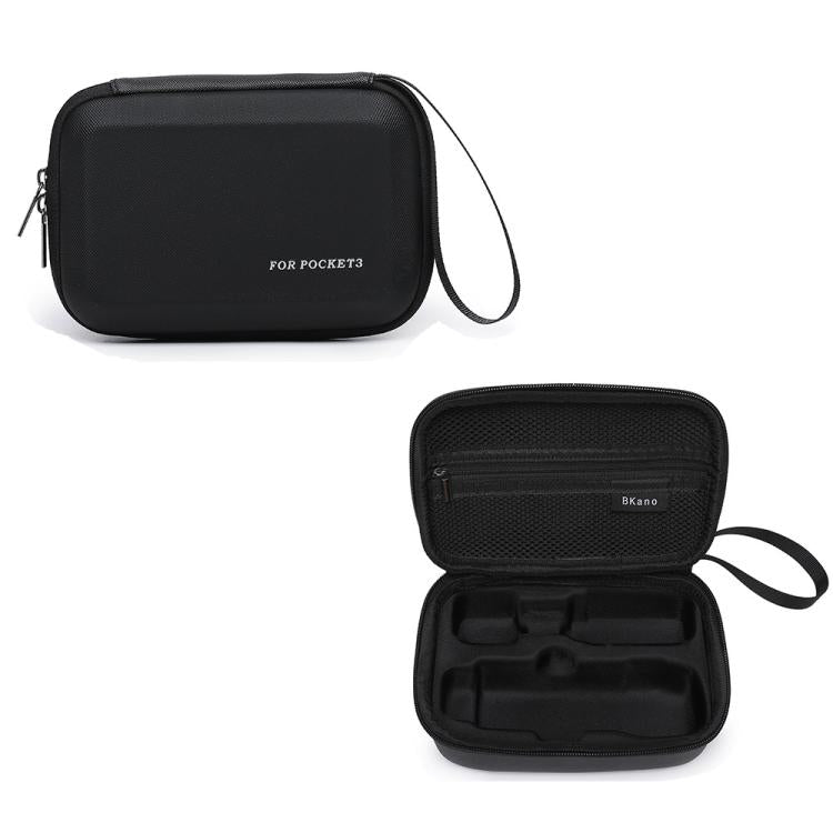 For DJI Pocket 3 Standard/Long-Battery Version BKANO Hard Case Slim Handheld Storage Bag(Black) - free shipping - PMC TechLife - Order now!