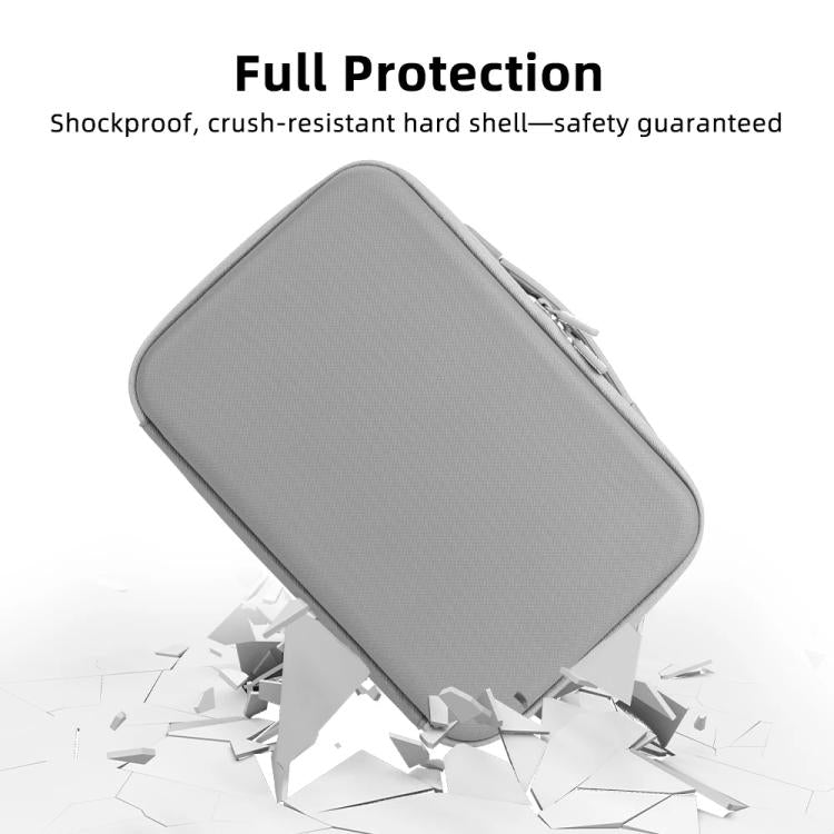 For Insta360 X5 Flymile All-in-One Storage Shoulder Bag Durable PU + Lycra Material Carrying Case(Gray) - free shipping - PMC TechLife - Order now!