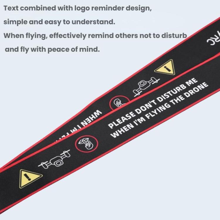 For DJI MINI 4 PRO/Mavic 3/AIR 3/NEO BRDRC Remote Control Widened Lanyard(Red Edge) - free shipping - PMC TechLife - Order now!
