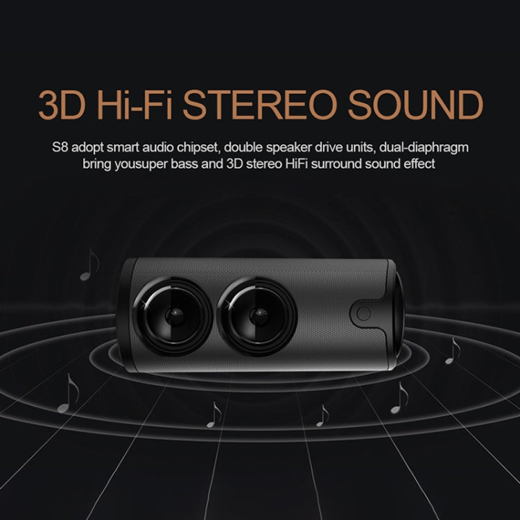 ZEALOT S8 3D Stereo Bluetooth Speaker Wireless Subwoofer Column Portable Touch Control AUX TF Card Playback Handsfree with Mic - free shipping - PMC Jewellery - Order now!