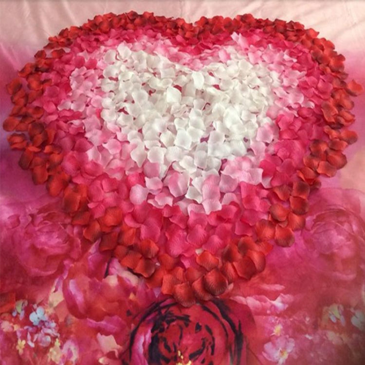 1000pcs / 10 Pack Artificial Wedding Rose Petals Flowers Wedding Decorations(Wine Red) - Decorative Flowers & Wreaths by PMC TechLife | Online Shopping South Africa | PMC TechLife | Buy Now Pay Later Mobicred