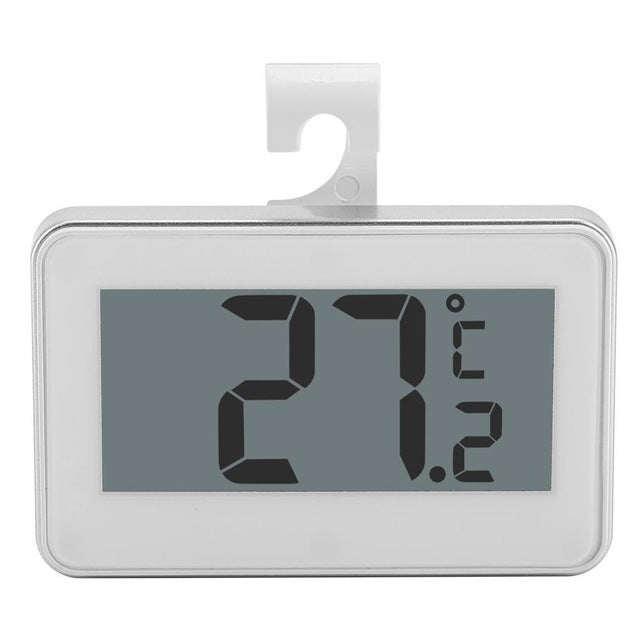 Large LCD Refrigerator Thermometer with Adjustable Stand  Magnet Digital Thermometer(White) - Digital Thermometer by PMC TechLife | Online Shopping South Africa | PMC TechLife