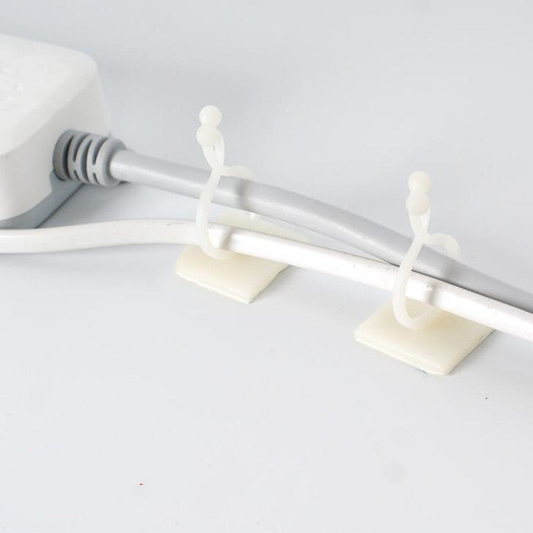 10 PCS Lulu Climbing Wall Fixer Vine Climbing Wall Sticking Hook, Size:Small(White) - free shipping - PMC TechLife - Order now!