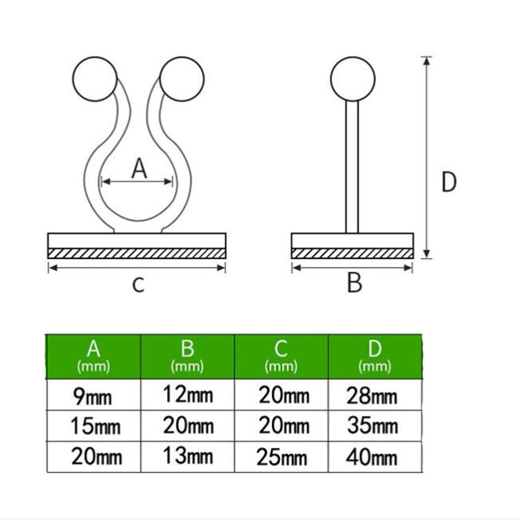 10 PCS Lulu Climbing Wall Fixer Vine Climbing Wall Sticking Hook, Size:Small(White) - free shipping - PMC TechLife - Order now!