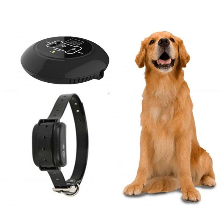 Electronic Fence Wireless Pet Training Device Bark Stop, Plug Type:AU  Plug(With 1 Collar) - Training Aids by PMC Jewellery | Online Shopping South Africa | PMC Jewellery