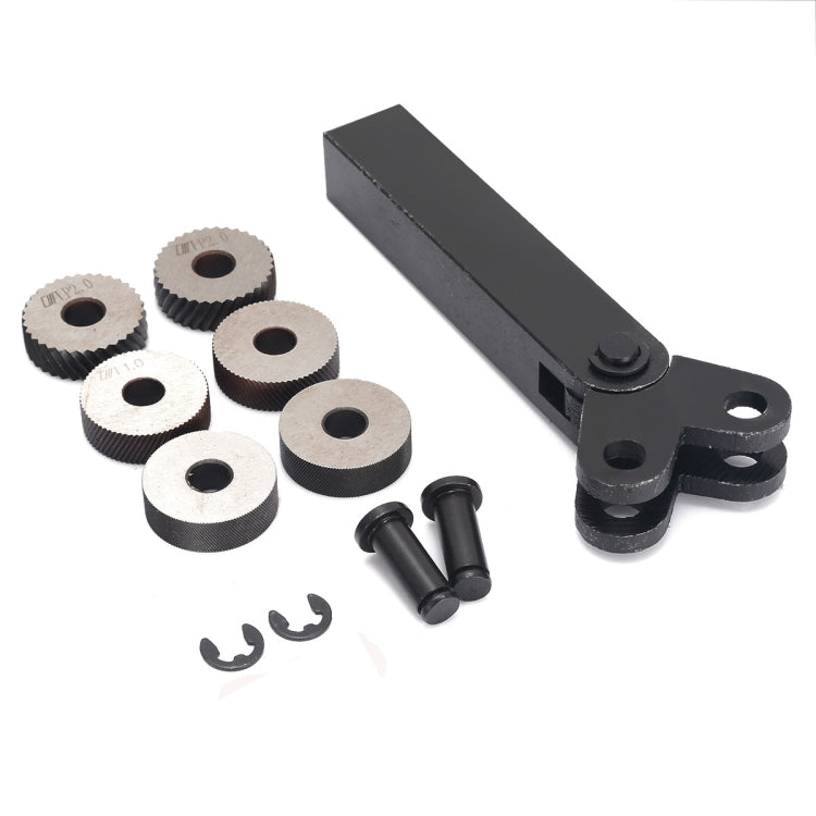 Hardened and Durable Steel Two-wheel Knurled Tool Kit, Style:1.6mm - Others by PMc TechLife | Online Shopping South Africa | PMc TechLife | Buy Now Pay Later Mobicred