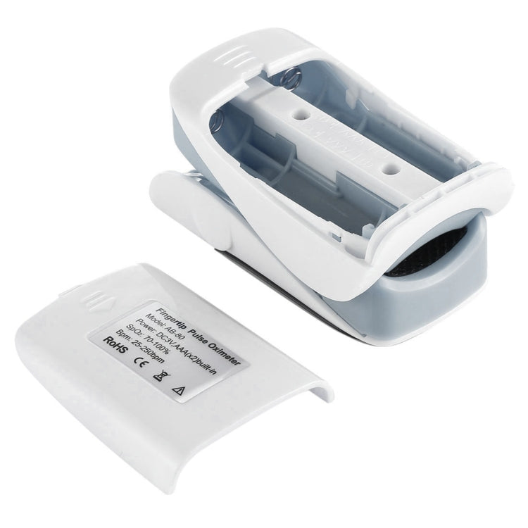 AB-80 Precision Finger Pulse Oximeter Blood Oxygen Monitor(Grey) - free shipping - PMC TechLife - Order now!
