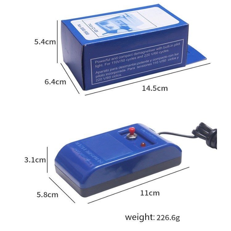 Watch Repair Tool Demagnetizer Mechanical Watch Degausser, CN Plug - free shipping - PMC TechLife - Order now!