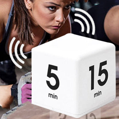 LED Rubiks Cube Time Manager Kitchen Timer, Style:1-3-5-10 - Digital Countdown by PMC Jewellery | Online Shopping South Africa | PMC Jewellery