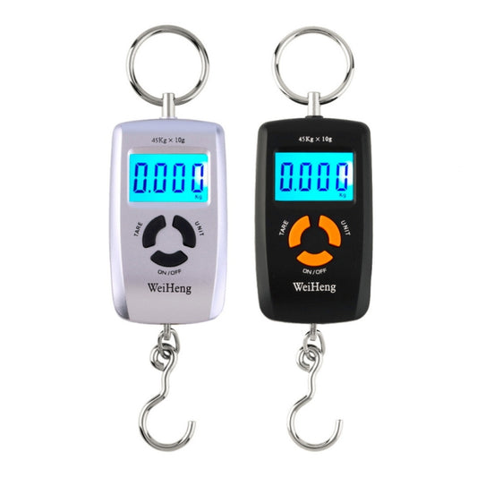 45kg x 10g High Precision LCD Portable Digital Backlight Electronic Portable Scale Random Color Delivery - Hanging Scales by PMC Jewellery | Online Shopping South Africa | PMC Jewellery