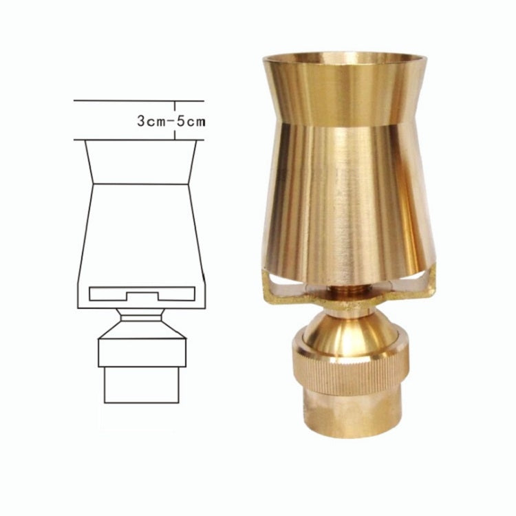 Fountain Nozzle Ice Tower Cedar Nozzle Water View Nozzle - Watering & Irrigation by PMc TechLife | Online Shopping South Africa | PMc TechLife | Buy Now Pay Later Mobicred