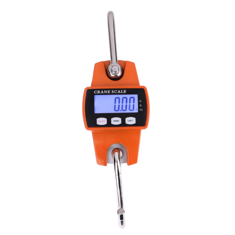 300kg x 100g Portable LCD Digital Stainless Steel Hook Mini Electronic Hook Scale - Hanging Scales by PMC TechLife | Online Shopping South Africa | PMC TechLife